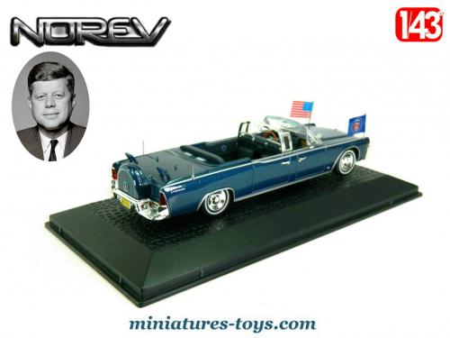 Franklin Mint 1961 Lincoln Continental Convertible 4-Door 1/43 Scale