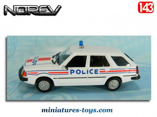 Renault 18 Turbo Gendarmerie Noire 1981 - Miniature NOREV Collection