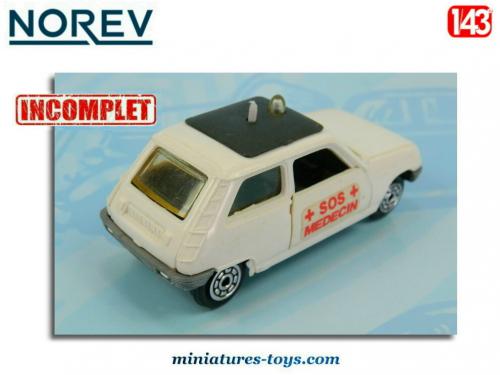 Norev Renault 5 SOS Médecin 1/43e