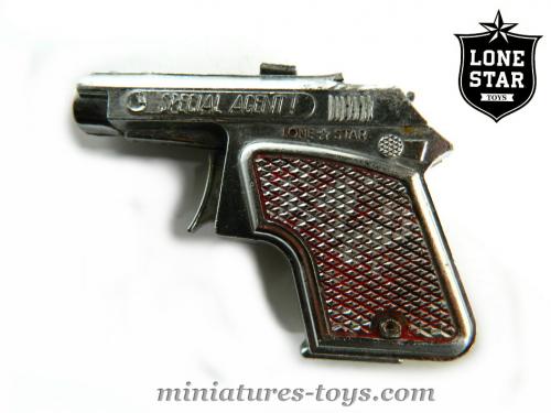 Un joli petit pistolet jouet en métal Special Agent produit par