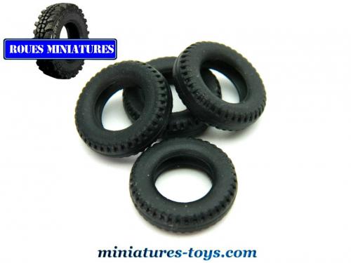 Lot De 4 Pneus Caoutchouc 1.9" 90 Mm Pour RC Crawler TRX4 SCX10 Axial Redcat – Tout-Terrain Ultra-Résistants