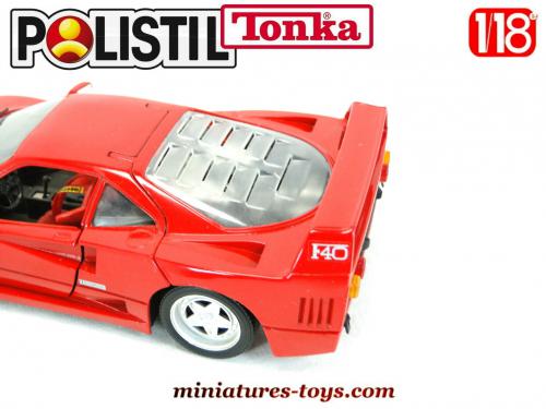 La Ferrari F40 en miniature par Polistil Tonka au 1 18e miniatures toys