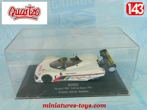 Modèle Réduit PEUGEOT 905 Le Mans 93 - Prototype Brabham, échelle 1/43 Heco Miniatures, Occasion