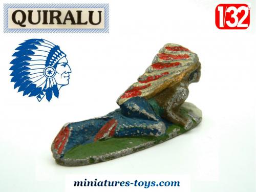 RARE +++ FIGURINE ALUMINIUM - REXALU - PAS QUIRALU - INDIEN Indian