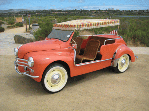 Modèle Réduit 1:43 Renault 4CV Décapotable Ghia Jolly Par Eligor - R1062 - Occasion