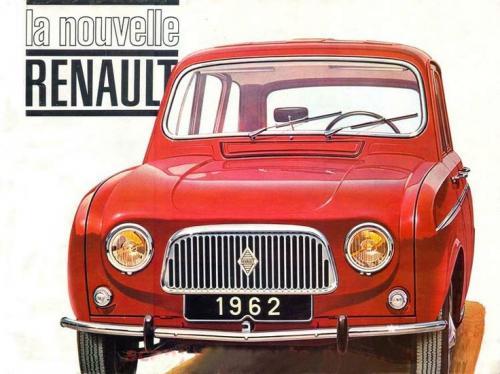 RENAULT 4L 1962 BLEU CIEL MINIATURE 1/43 VOITURE AUTOMOBILE ANCIEN