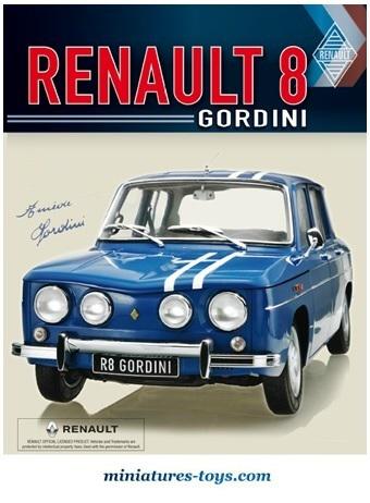 Renault 8 Gordini Monte-Carlo 1967 N°89 Therier - Solido 9014 échelle 1/18