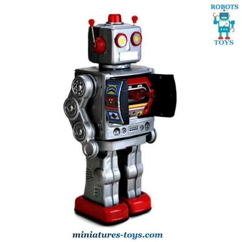 Planet Robot.Jouet à remonter vintage en métal, robot de collection rétro.Conception et productionSaint-Jean.Cadeaux pour elle.Cadeau pour les enfants.Idée cadeau pour Noël. - France Planet Robot.Jouet à remonter vintage en métal, robot de collection rétro.Conception et productionSaint-Jean.Cadeaux pour elle.Cadeau pour les enfants.Idée cadeau pour Noël. - France