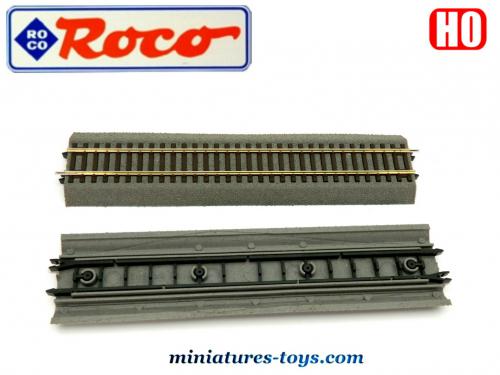 Une boite de 6 rails droits n° 42510 Roco pour trains miniatures au H0 ...