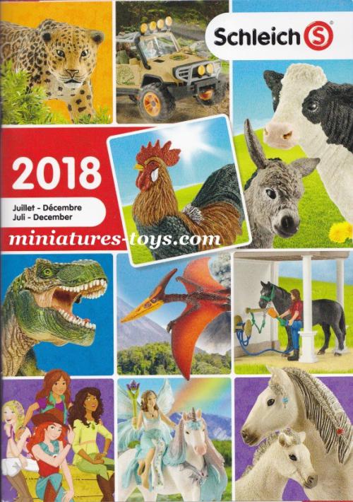 Le Catalogue de figurines Schleich de 2018 miniaturestoys