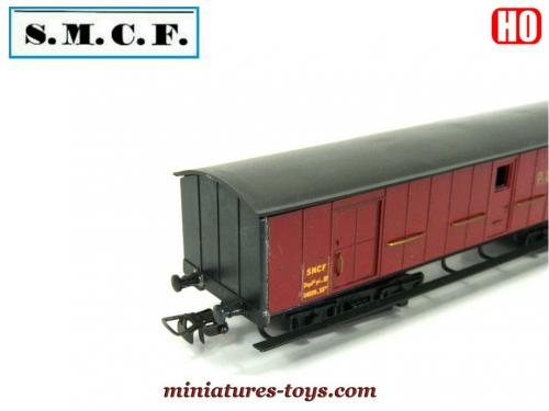 ECH Ho SMCF FOURGON 3 ESSIEUX SNCF SANS BOITE