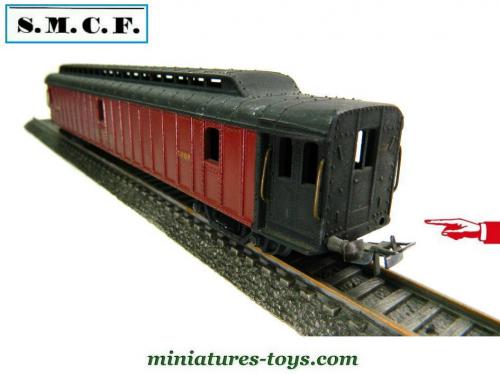 SMCF HO 460 VOITURE POSTALE n°45591 PARIS/LYON MÉTAL SNCF