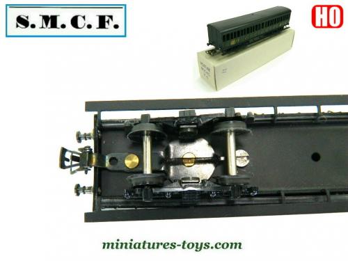 SMCF VOITURE VOYAGEURS OCEM A8myf SNCF TOUT METAL 3 RAILS réseau VB EUR