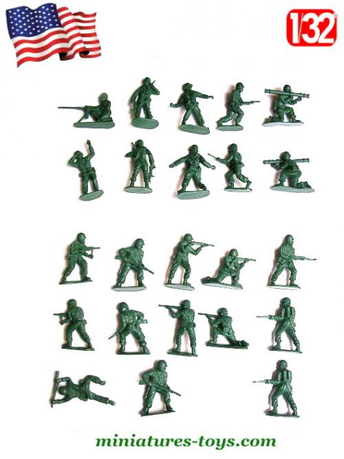 Figurines 1/35 - Lot De 3 Tankistes Américains WWII - Kit Modèle Non Assemblé à Peindre