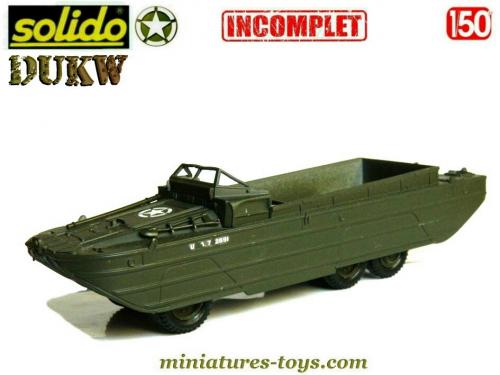 Miniature Solido GMC DUKW 353 Amphibie - 1:50 - Grandes Batailles 6230 (2001)