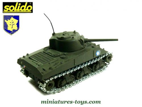 Char Américain M41 Solido 1:50 - Modèle Militaire En Zamak, Année 1975 - Sans Boîte, Occasion