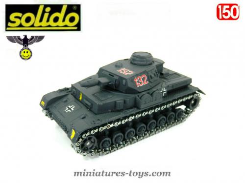 SOLIDO MILITAIRE CHAR Allemand PANZER IV F1 SDKFZ 161