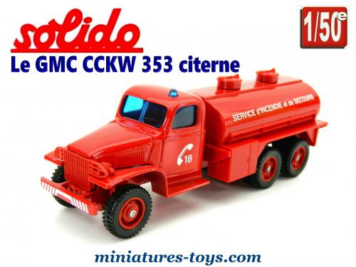 Camion GMC Citerne Avec Remorque France Jouets - Ancien En Boîte - Collection