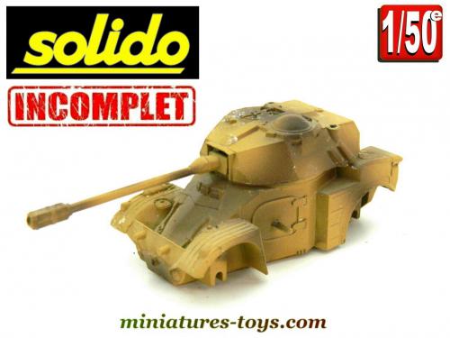 Le Panhard AML 90 de couleur sable en miniature de Solido au 1/50e