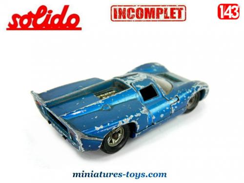 1/43 ANCIEN SOLIDO - Lola T70 MK3B Sunoco N°6 Ref 175 sans boite EUR 13