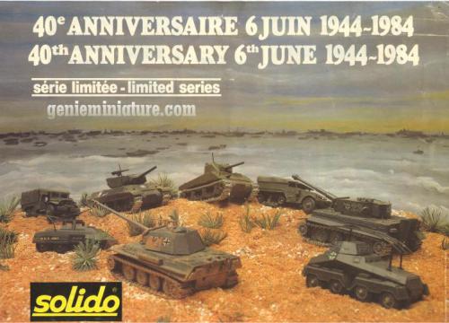 Coffret Les Militaires Solido - Échelle 1:48 - Véhicules Militaires - Occasion - France