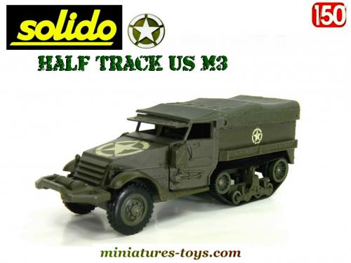 Solido 1/50,Half-track Americain et AMX 13 édition Hachette , WW2, n