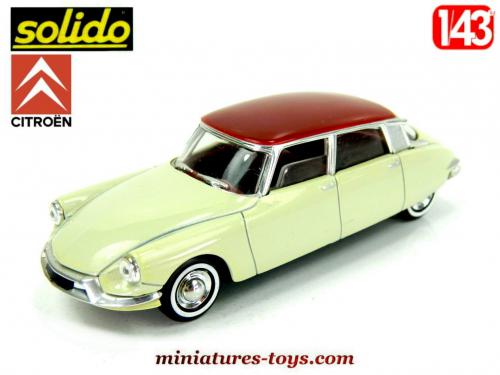 Solido 1/18 DS 19 Citroën (réf 7228, N°79-21) Occasion