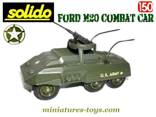 Solido militaire COMBAT CAR M20 1ere version - Collection