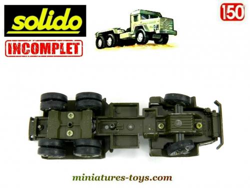 CAMION MILITAIRE SIMCA Unic Sumb 4X4 Solido N°235 Hachette N°71 EUR 7