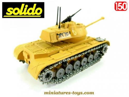 Le char Patton M47 vert armée en miniature de Solido au 1/50e