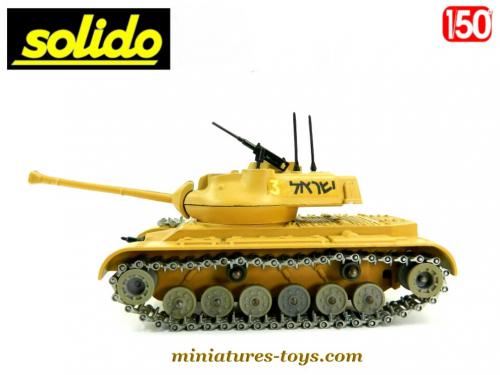 Le Char Patton M47 Sable Armée Israelienne En Miniature De Solido Au 1 50e 3395