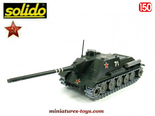 Char SU 100 beute panzer Solido Militaire 1/50