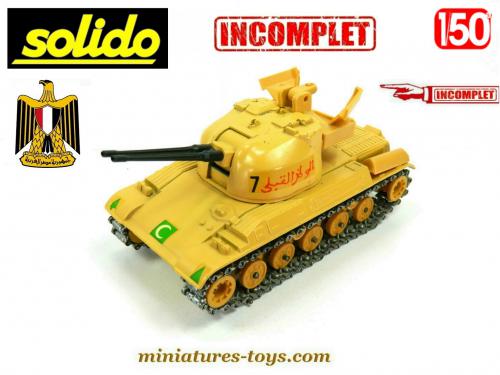 L'AMX 30 bitube anti-aérien sable armée égyptienne de Solido au 1/50e