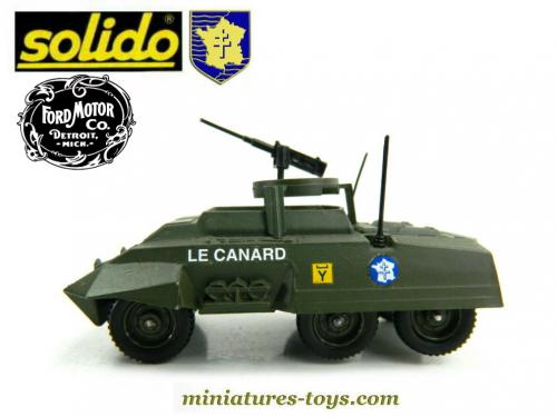 Le Combat car Ford M20 français en miniature de Solido au 1/50e