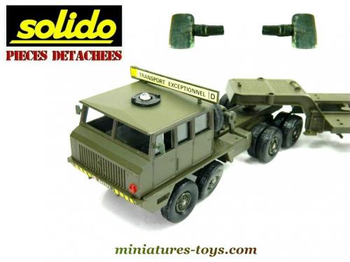 Rétroviseurs Miniatures Berliet T12 Solido - Reproduction Alliage Métal 1:2