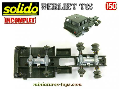 SOLIDO, Winch + Crank In Raw Metal For Berliet Truck T12 Military (R75 - Foto 8
