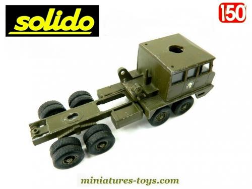 Le Berliet T12 semi porte char en miniature de Solido au 1/50e
