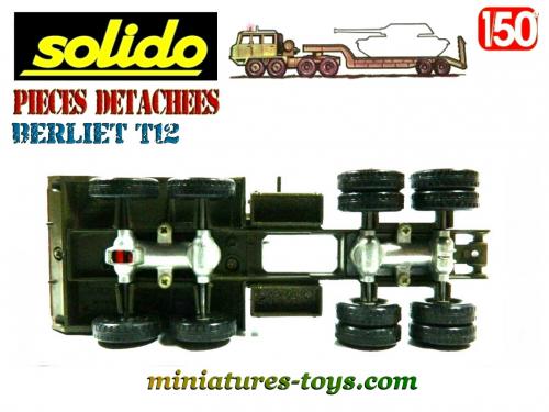 Coffret Militaire Solido Armée 1/50 – Berliet T12 Porte-char Avec AMX 30 Pluton – Sous Cellophane