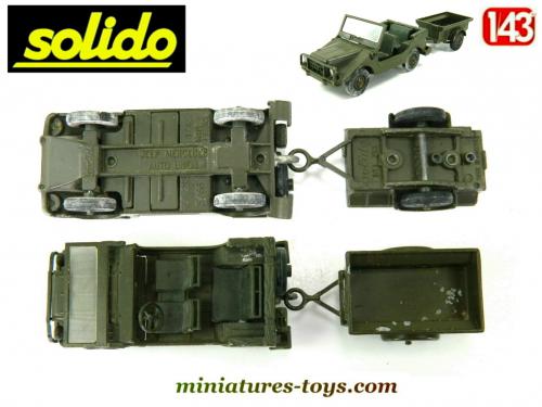 Remorques militaires miniatures Solido 1:43 Remorques militaires miniatures Solido 1:43