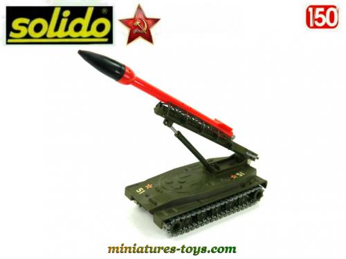SOLIDO, Camion militaire UNIC lance fusée éjectable en bon état 1979 SOLIDO, Camion militaire UNIC lance fusée éjectable en bon état 1979