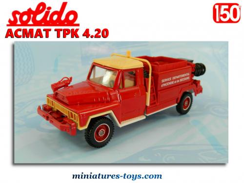 ACMAT TPK 4-35-C CCFM SÉCURITÉ CIVILE KAKI ODEON 1:43 Ref 135 - La