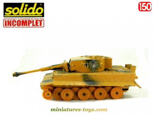 Panzer Tiger 1:50 / Solido No.222 12/1969 in Düsseldorf - Oberbilk