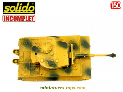 Char Tigre I Solido – Réf 222 – Édition Décembre 1969 – Miniature Collection