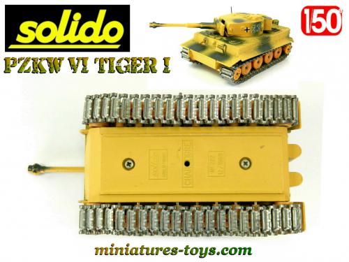 Solido 1/50 Char TIGRE N° 222 - 12/1969 made in France . 29