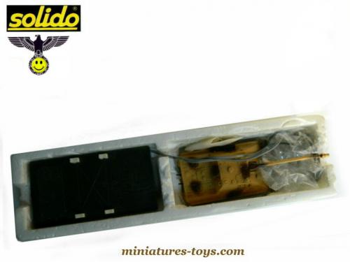 Solido 1/50, Char Jagdpanther canon 8,8cm sable, Allemand, WW2, Neuf (N57)²