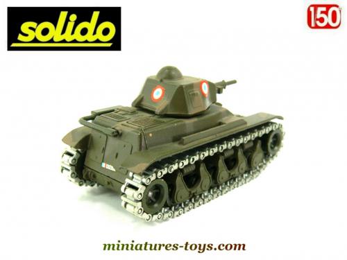 Solido 1/50 Char Renault R35 - Campagne France 1940 - WW2 - Excellent état