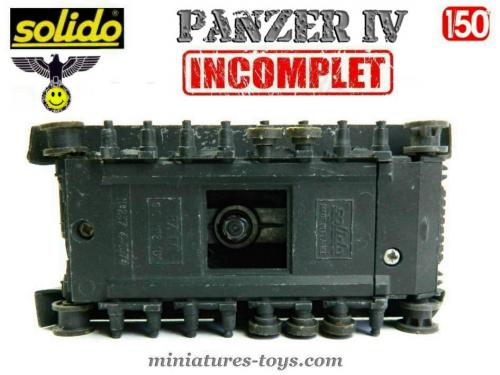 Le Panzer IV gris canon long en miniature de Solido au 1/50e miniatures