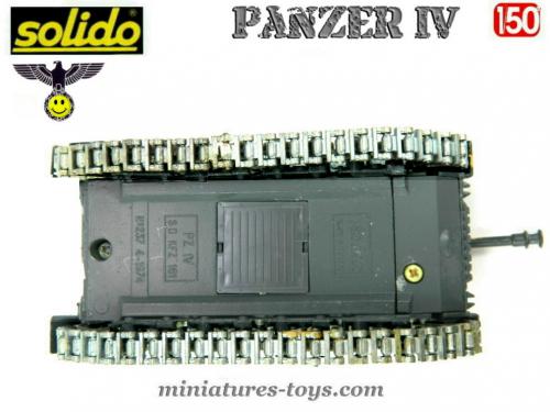 Miniature SOLIDO Char Allemand PANZER IV 101 – Camouflage Hiver Blanc, 1:50