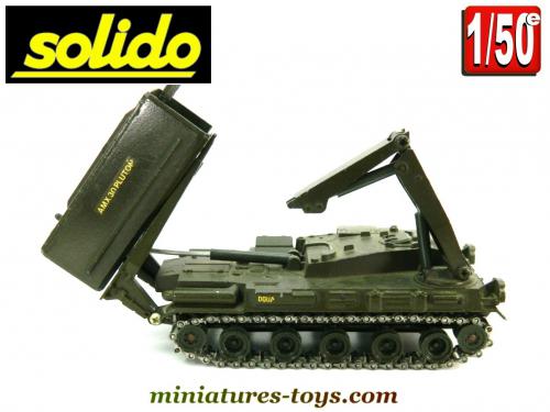 Miniature Solido 1/50 : Tracteur D'artillerie M34 Militaire D'occasion En Très Bon état