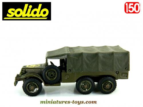 Miniature Solido 1/50 – Dodge WC 4x4 De L'armée Américaine (WW2) - Édition Limitée, Neuve Sous Boîte